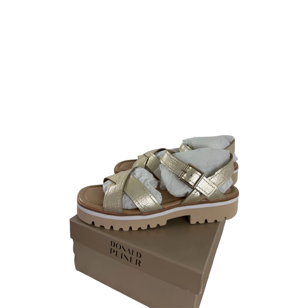 Donald Pliner Strappy Sandals Women's Size 8.5 M New In Box NIB NWT - Picture 6 of 6